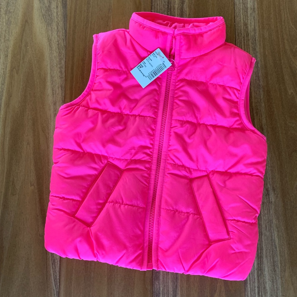 NWT The Children’s Place toddler girl puffer vest